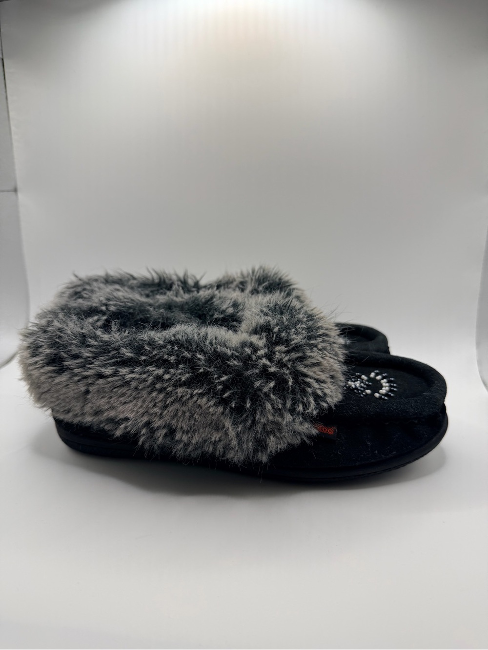 Softmoc kids leather slippers